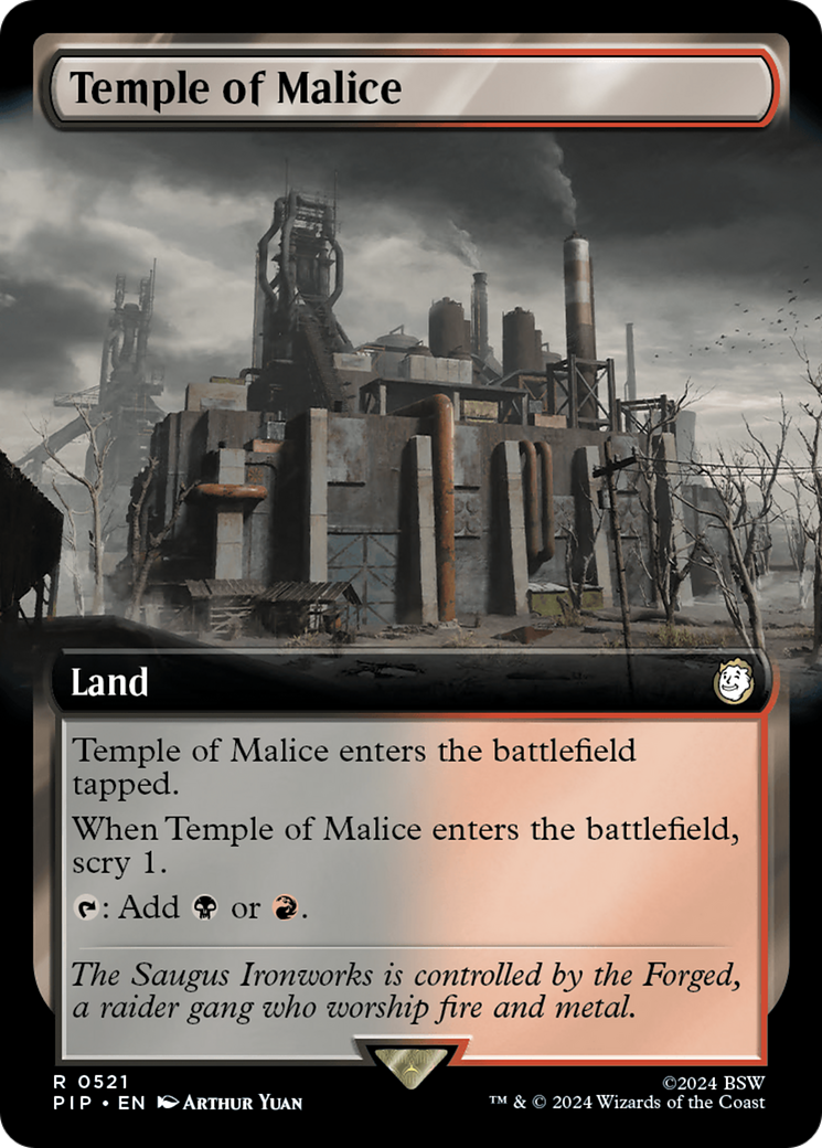 Temple of Malice (Extended Art) [Fallout] | Gamers Paradise