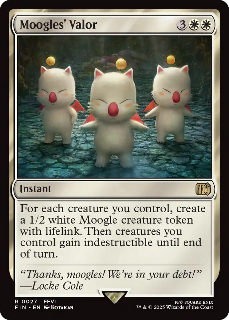 Moogles' Valor [FINAL FANTASY] | Gamers Paradise