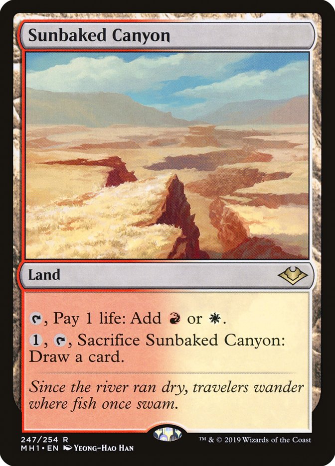 Sunbaked Canyon [Modern Horizons] | Gamers Paradise