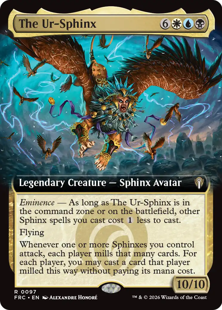 The Ur-Sphinx (Extended Art) [Reality Fracture Commander] | Gamers Paradise