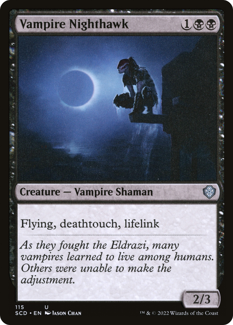 Vampire Nighthawk [Starter Commander Decks] | Gamers Paradise