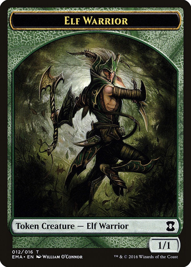 Elf Warrior Token [Eternal Masters Tokens] | Gamers Paradise