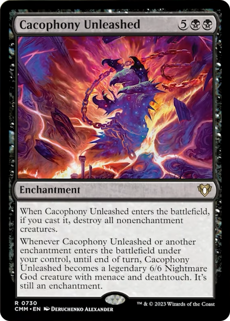 Cacophony Unleashed [Commander Masters] | Gamers Paradise