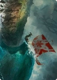 Run Ashore Art Card [Kaldheim Art Series] | Gamers Paradise