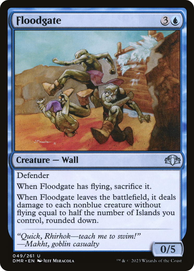 Floodgate [Dominaria Remastered] | Gamers Paradise