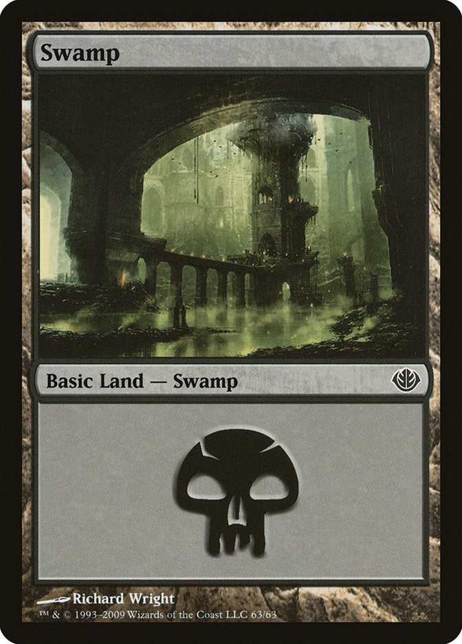 Swamp (63) [Duel Decks: Garruk vs. Liliana] | Gamers Paradise