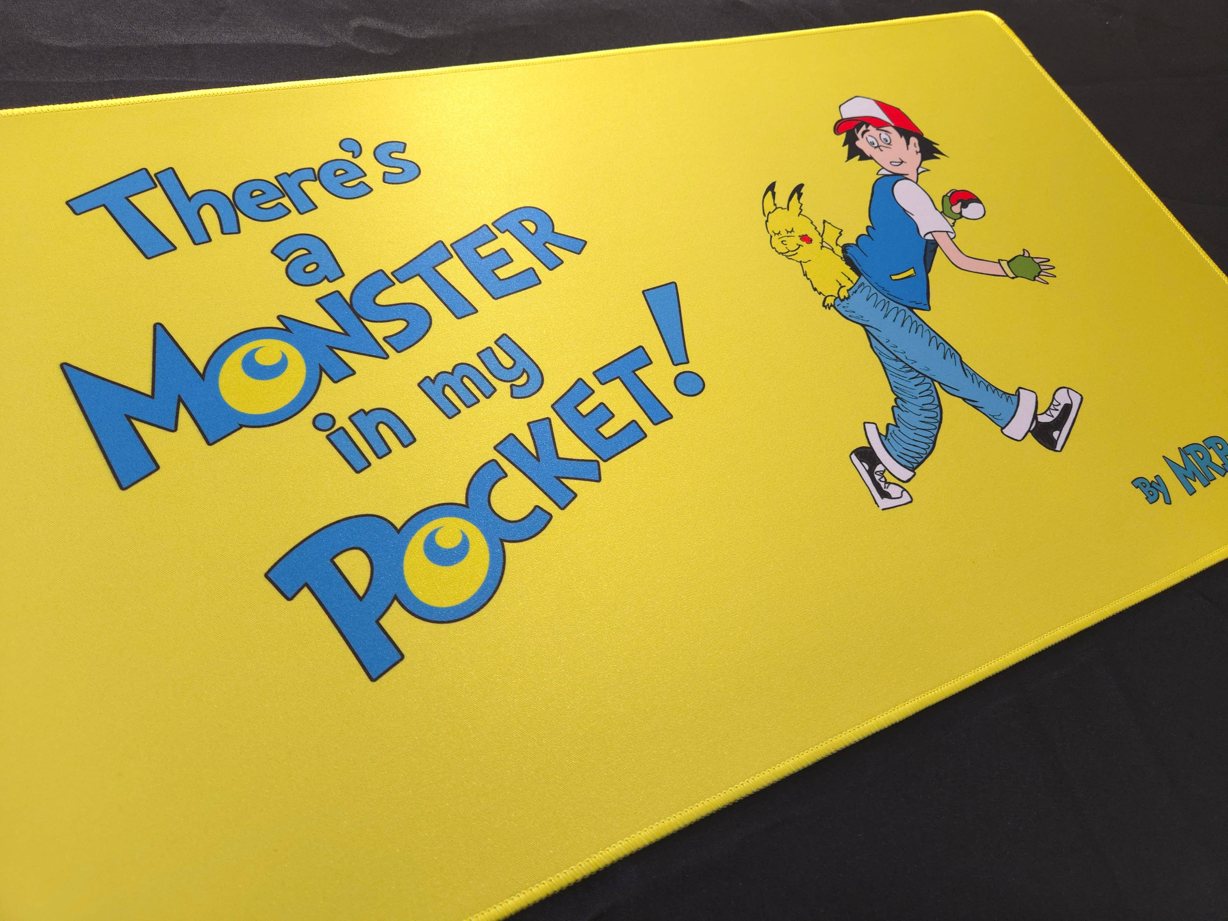 "There's a Monster in my Pocket!" Whimsical Playmat | Gamers Paradise