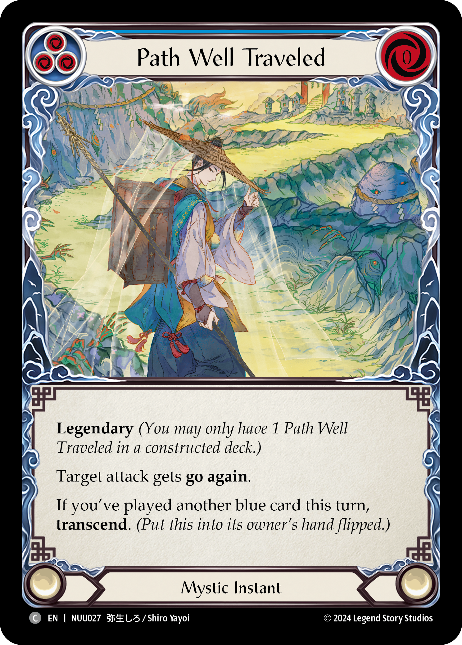 Path Well Traveled [NUU027] (Part the Mistveil Nuu Blitz Deck) | Gamers Paradise