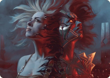 Thrill of Possibility Art Card [Phyrexia: All Will Be One Art Series] | Gamers Paradise