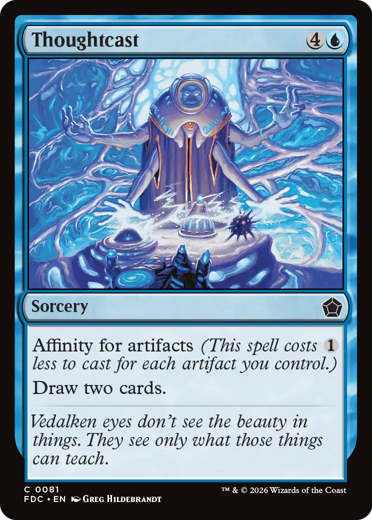 Thoughtcast [Foundations Commander] | Gamers Paradise