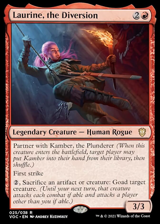Laurine, the Diversion [Innistrad: Crimson Vow Commander] | Gamers Paradise
