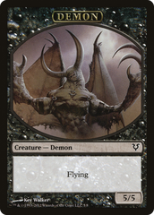 Angel // Demon Double-Sided Token [Avacyn Restored Tokens] | Gamers Paradise
