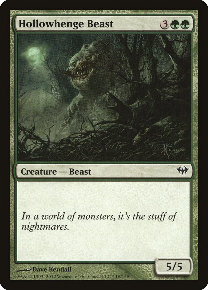 Hollowhenge Beast [Dark Ascension] | Gamers Paradise