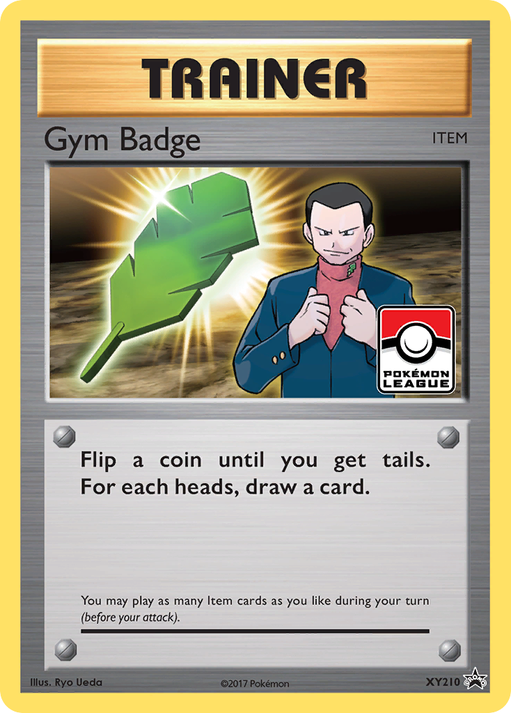 Gym Badge (XY210) (Giovanni) [XY: Black Star Promos] | Gamers Paradise