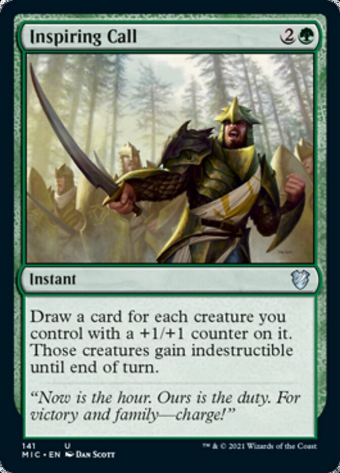 Inspiring Call [Innistrad: Midnight Hunt Commander] | Gamers Paradise