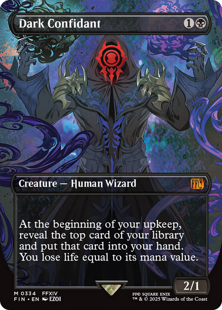 Dark Confidant (Borderless) [FINAL FANTASY] | Gamers Paradise