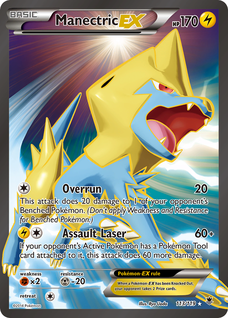 Manectric EX (113/119) [XY: Phantom Forces] | Gamers Paradise