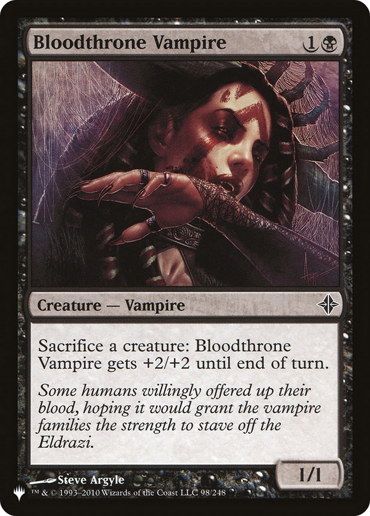 Bloodthrone Vampire [The List Reprints] | Gamers Paradise