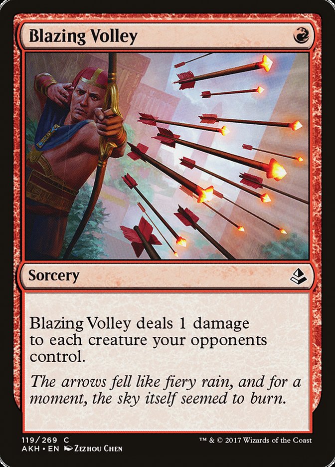 Blazing Volley [Amonkhet] | Gamers Paradise