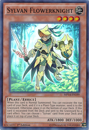 Sylvan Flowerknight [MP14-EN199] Super Rare | Gamers Paradise