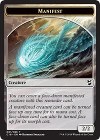 Manifest // Angel Double-Sided Token [Commander 2018 Tokens] | Gamers Paradise