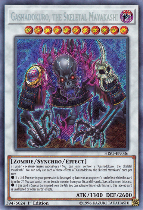 Gashadokuro, the Skeletal Mayakashi [HISU-EN036] Secret Rare | Gamers Paradise