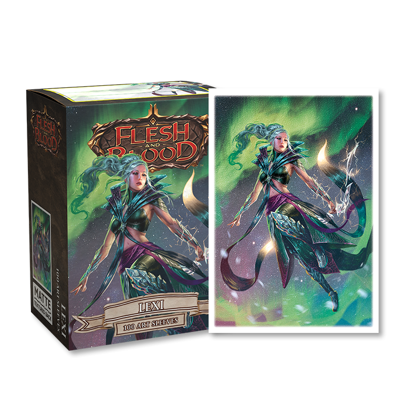 Dragon Shield: Standard 100ct Art Sleeves - Flesh and Blood (Lexi) | Gamers Paradise