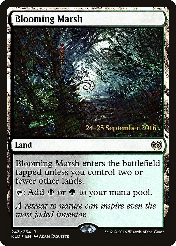 Blooming Marsh [Kaladesh Prerelease Promos] | Gamers Paradise