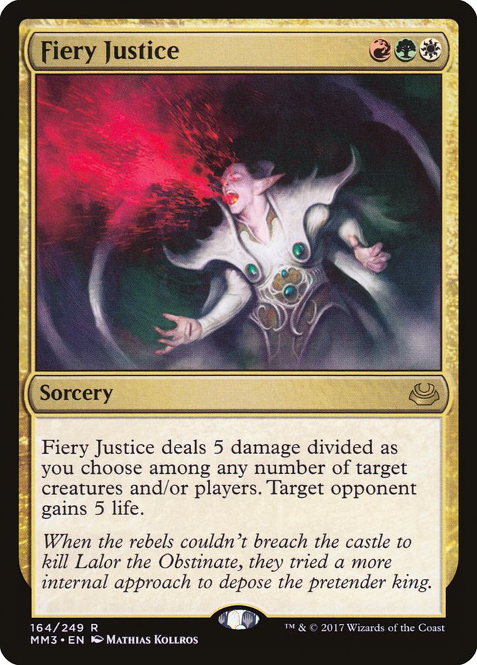 Fiery Justice [Modern Masters 2017] | Gamers Paradise