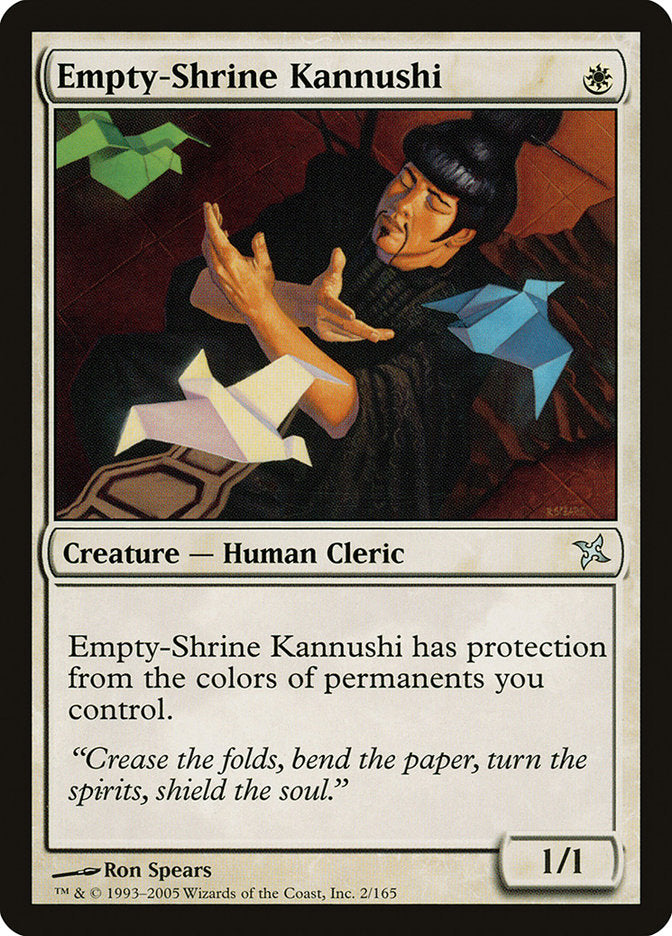 Empty-Shrine Kannushi [Betrayers of Kamigawa] | Gamers Paradise