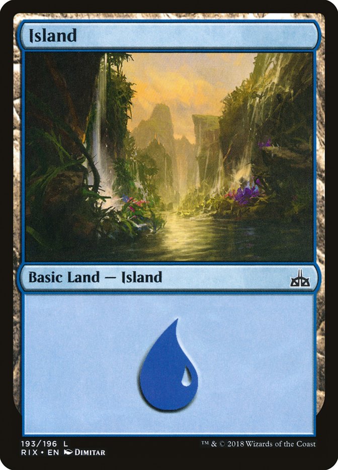 Island (193) [Rivals of Ixalan] | Gamers Paradise