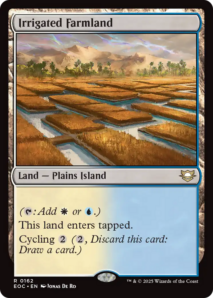 Irrigated Farmland [Edge of Eternities Commander] | Gamers Paradise