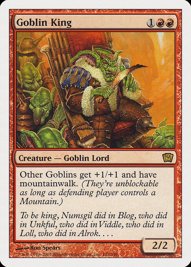 Goblin King [Ninth Edition] | Gamers Paradise