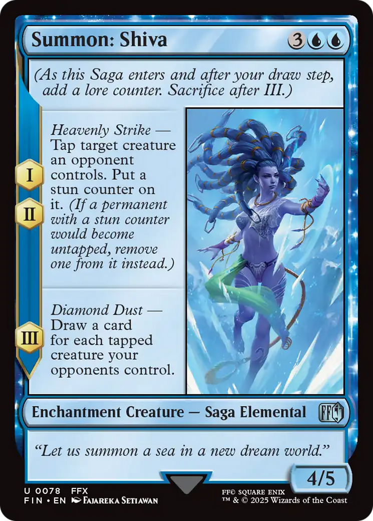Summon: Shiva [FINAL FANTASY] | Gamers Paradise