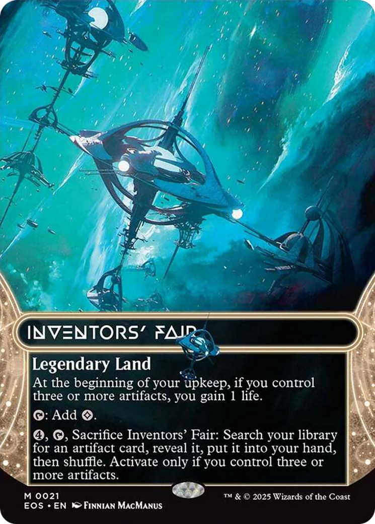 Inventors' Fair (0021) (Borderless) [Edge of Eternities: Stellar Sights] | Gamers Paradise