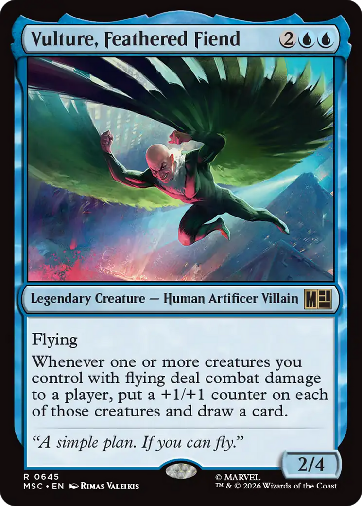 Vulture, Feathered Fiend [Marvel Super Heroes Commander] | Gamers Paradise
