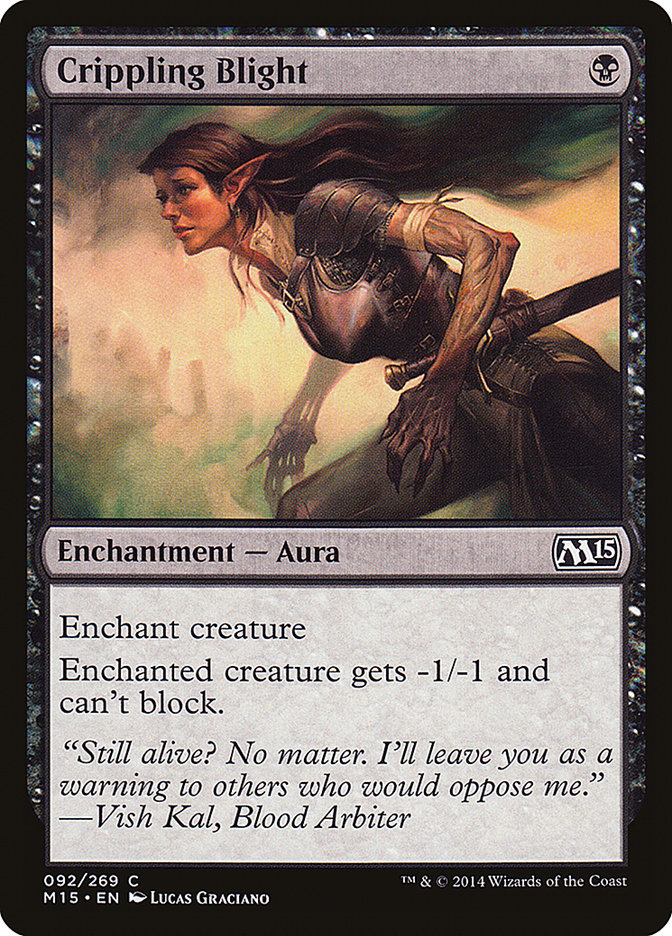 Crippling Blight [Magic 2015] | Gamers Paradise