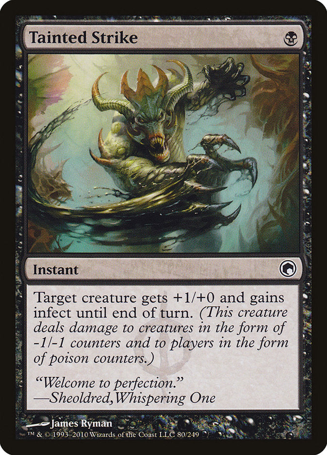 Tainted Strike [Scars of Mirrodin] | Gamers Paradise