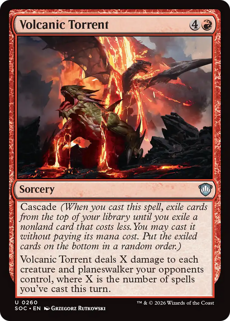 Volcanic Torrent [Secrets of Strixhaven Commander] | Gamers Paradise