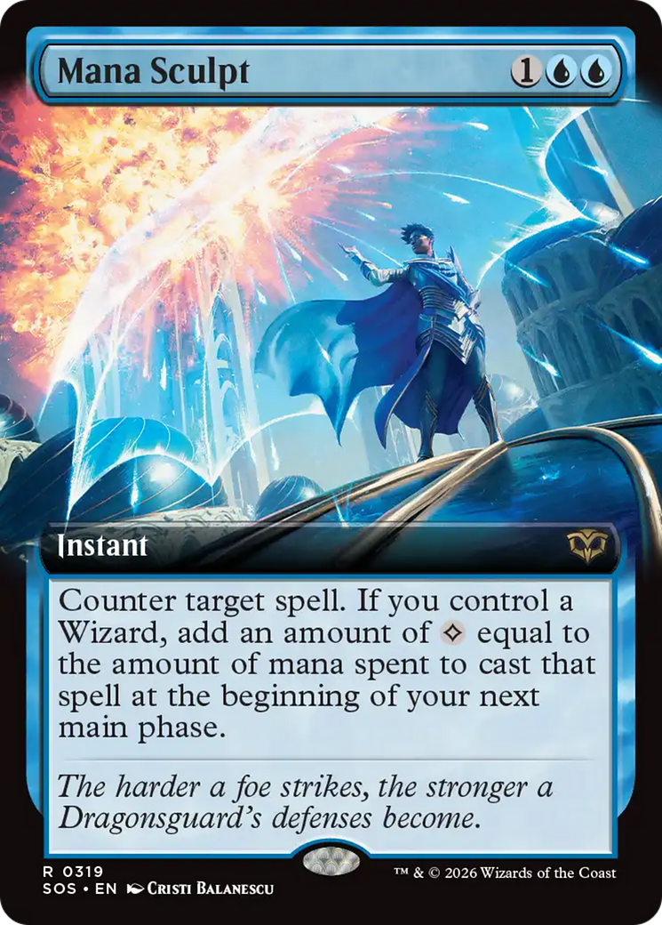 Mana Sculpt (Extended Art) [Secrets of Strixhaven] | Gamers Paradise