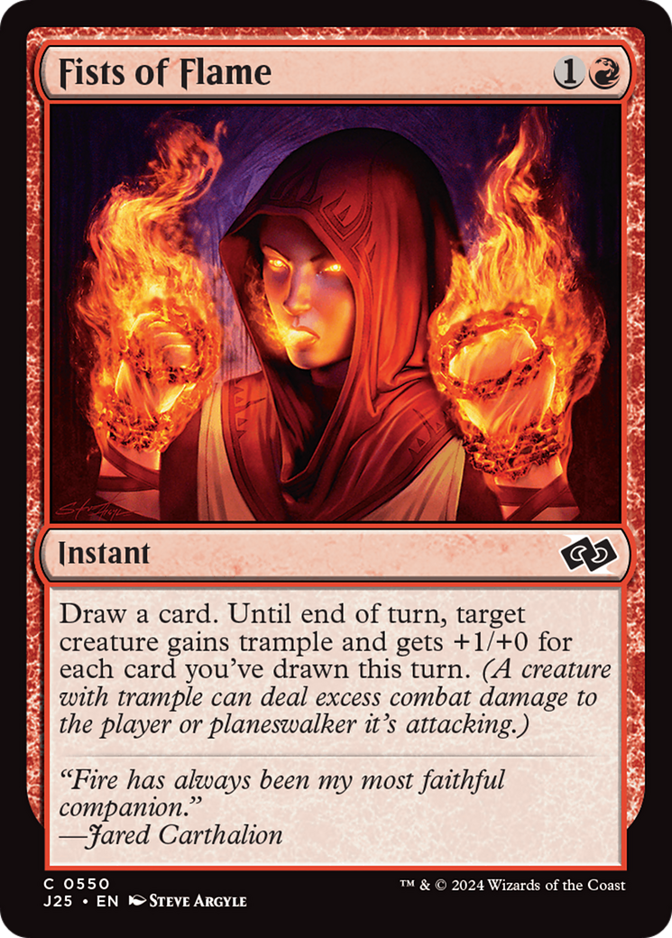Fists of Flame [Foundations Jumpstart] | Gamers Paradise