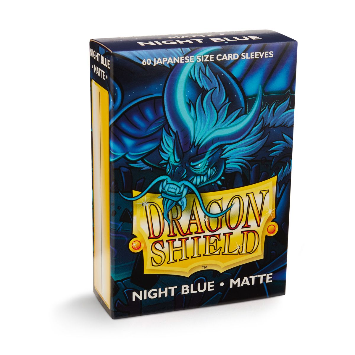 Dragon Shield: Japanese Size 60ct Sleeves - Night Blue (Matte) | Gamers Paradise