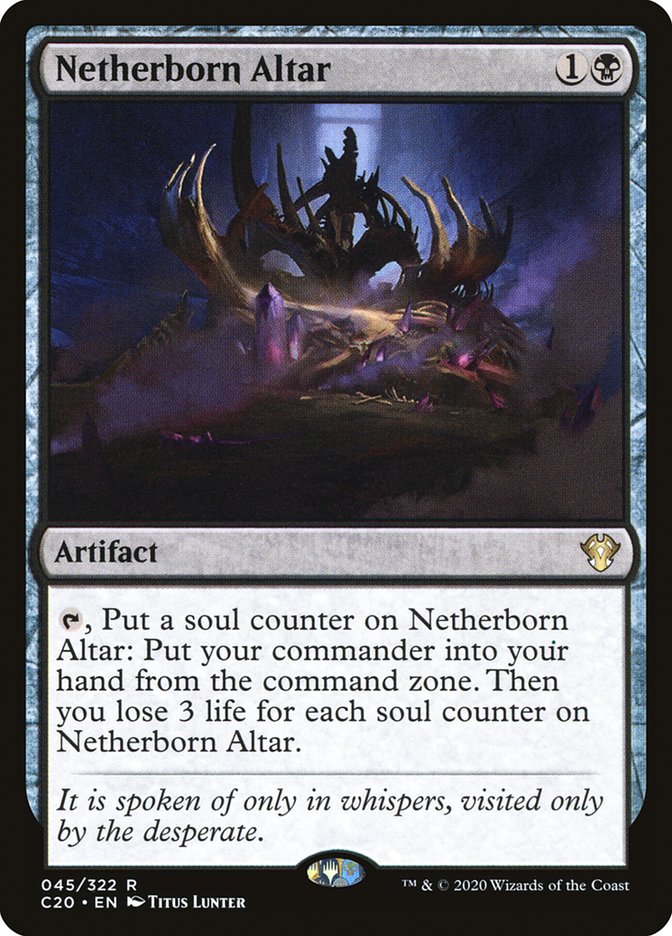 Netherborn Altar [Commander 2020] | Gamers Paradise