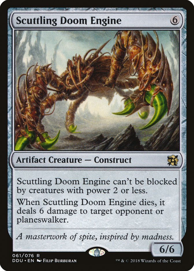 Scuttling Doom Engine [Duel Decks: Elves vs. Inventors] | Gamers Paradise