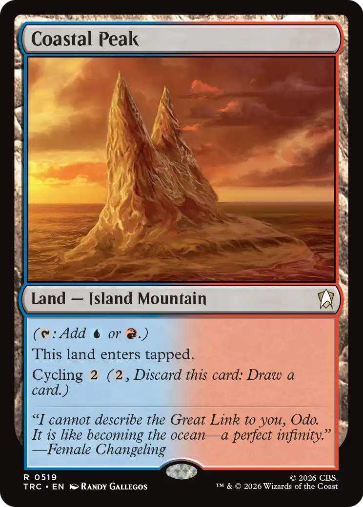 Coastal Peak (Surge Foil) [Star Trek Commander] | Gamers Paradise