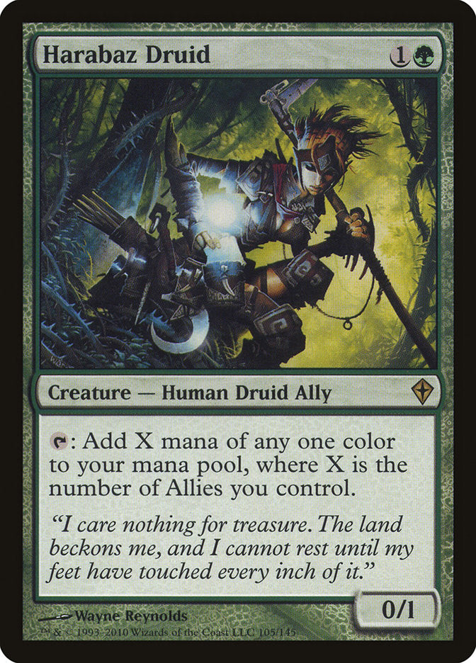 Harabaz Druid [Worldwake] | Gamers Paradise