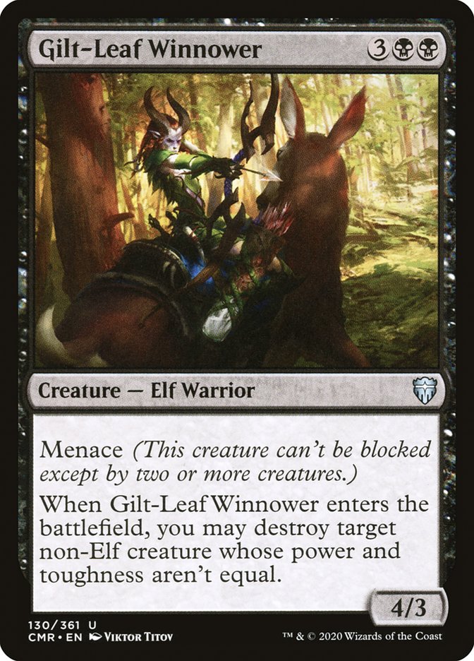 Gilt-Leaf Winnower [Commander Legends] | Gamers Paradise