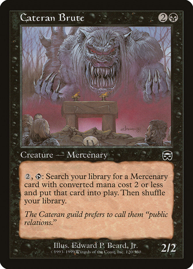 Cateran Brute [Mercadian Masques] | Gamers Paradise