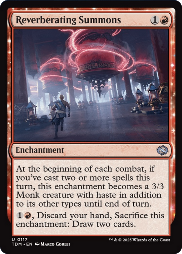 Reverberating Summons [Tarkir: Dragonstorm] | Gamers Paradise