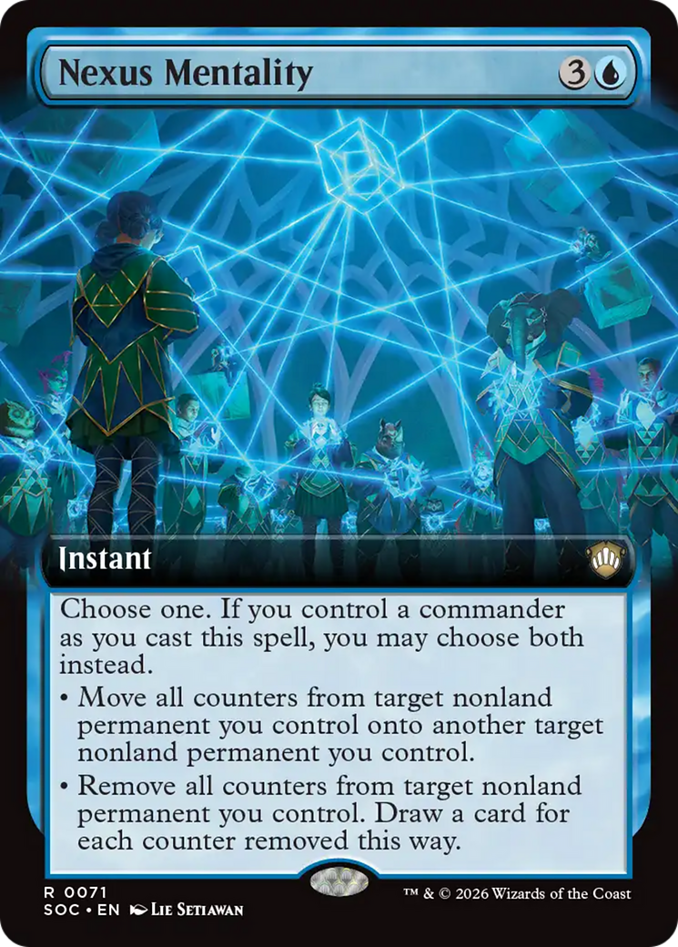 Nexus Mentality (Extended Art) [Secrets of Strixhaven Commander] | Gamers Paradise